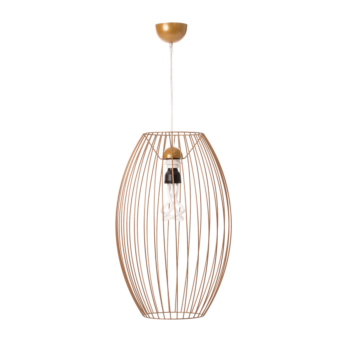 Loft Stil Gitterlampe Modern Gold 55 cm | Wohnzimmer Esszimmer Leuchte