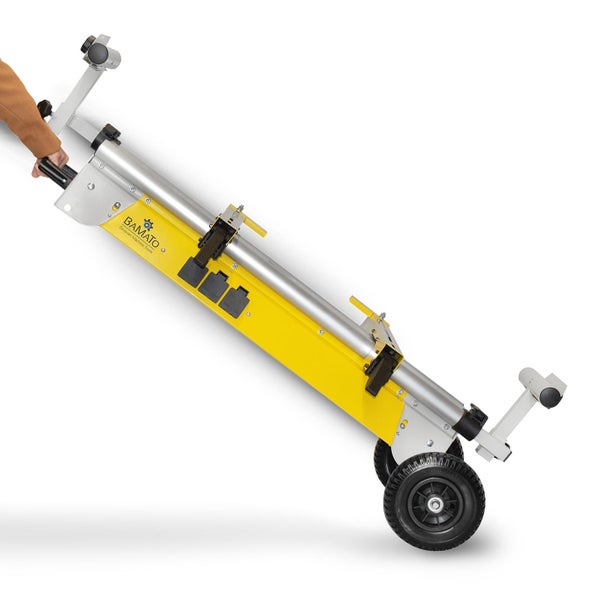 Transportwagen für Steintrennmaschine mit Rädern und Griff