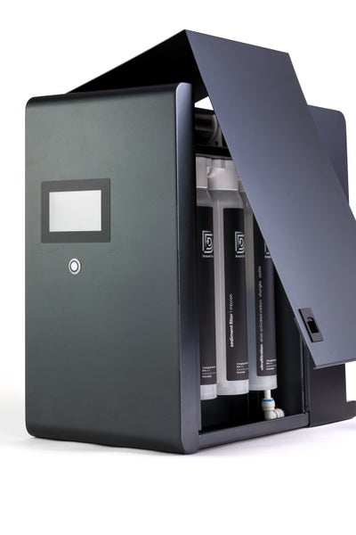 Wasserfilter Aqua Business: Hochleistungs-Wasseraufbereitungsanlage mit Umkehrosmose und UV-Desinfektion für Firmen.