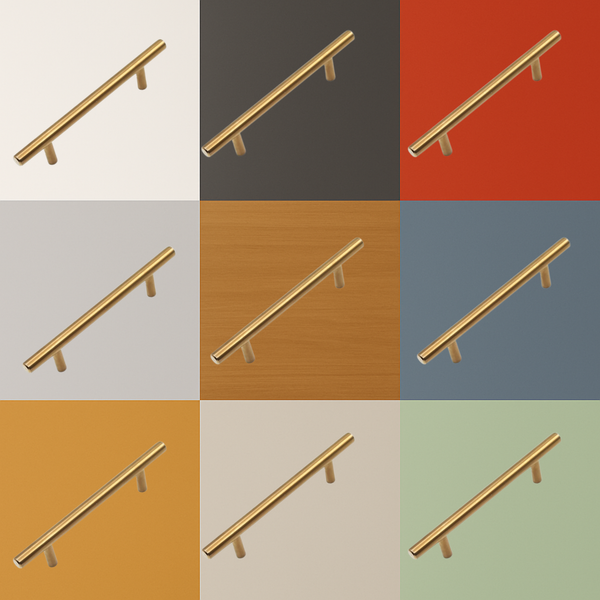 Möbelgriff aus Metall