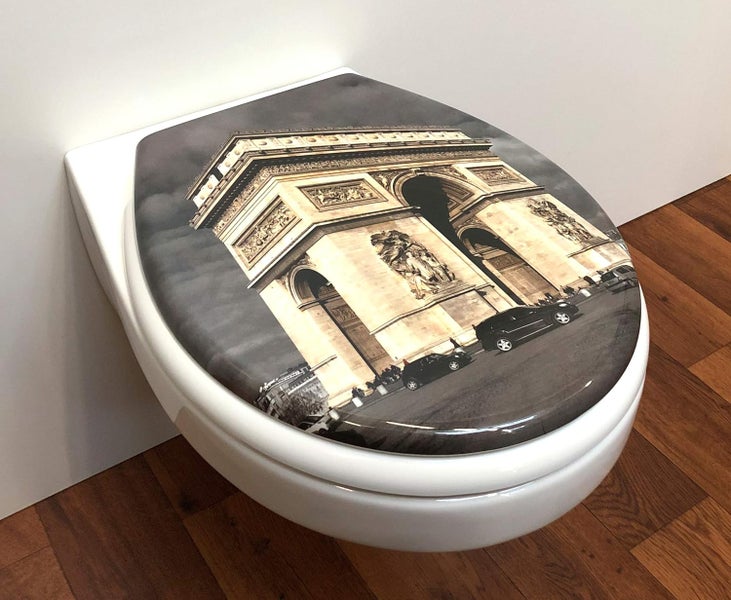 WC Sitz Paris mit Absenkautomatik, zur Reinigung abnehmbar