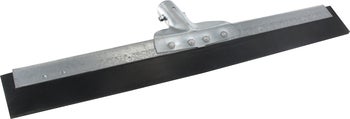 Wasserschieber mit Metallgestell und Gummilippe zur Bodenreinigung.