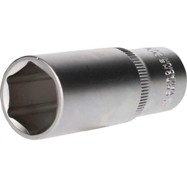 BRILLIANT TOOLS 1/2 Sechskant-Stecknuss lange Ausführung 22 mm - BT022830