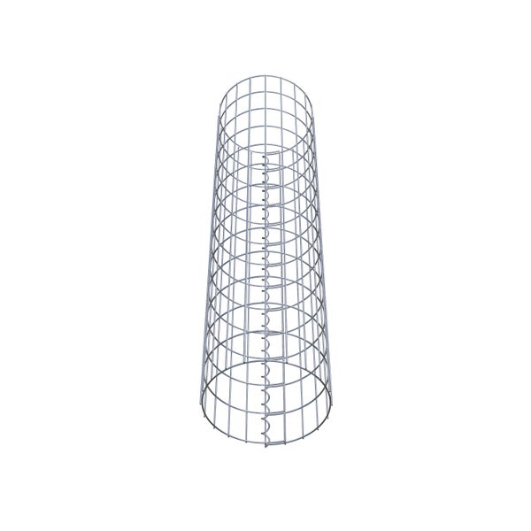 Gabionensäule Durchmesser 32 cm, MW 5 x 10 cm rund - Höhe: 1,30 m