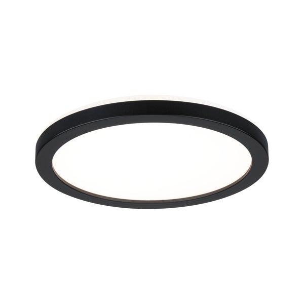 LED Panel Atria Shine Backlight rund 190mm 11,2W 850lm 3000K Schwarz