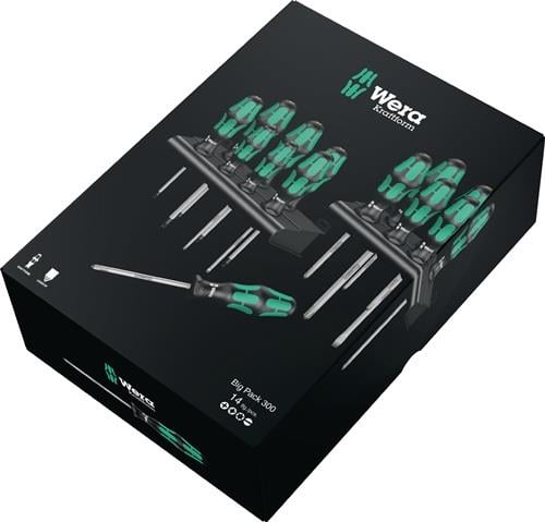 Wera Kraftform Big Pack 300 16tlg. Set - 105630