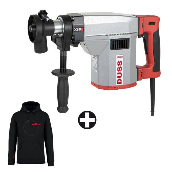 DUSS Diamantkernbohrmaschine DIA 303 S inklusive Kapuzenpullover