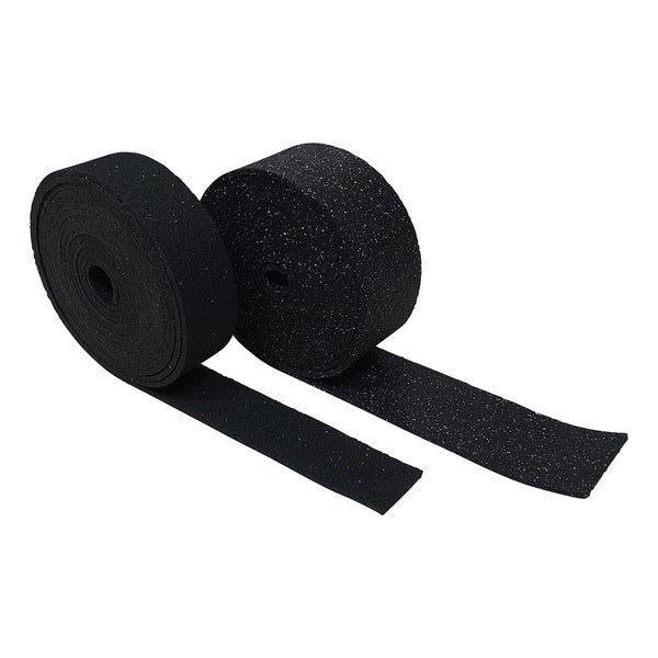 Gummifliesenträger auf einer Rolle von 10 m – Breite 150 mm, Dicke 10 mm