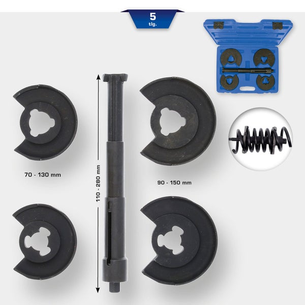 Dieselmotor Drucktester Set im blauen Koffer