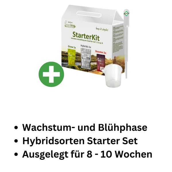 Green House Feeding Starter Set – Mineralischer Dünger für erfolgreiche Ernte