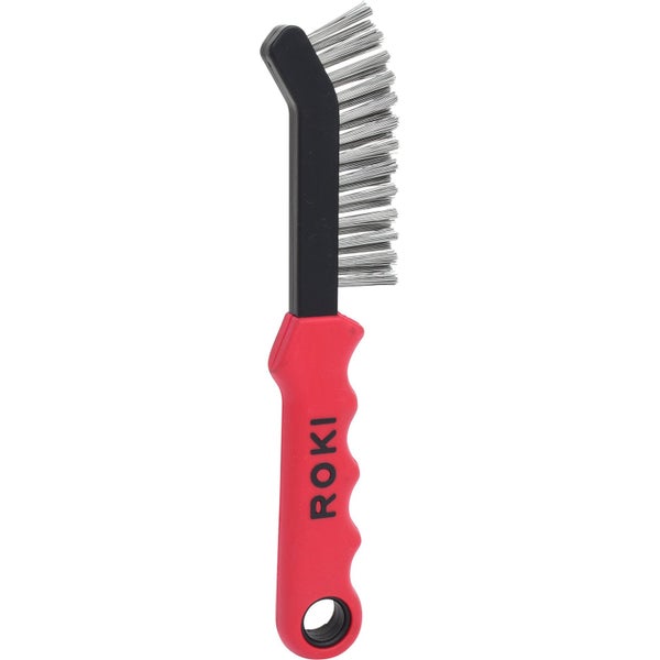 KS TOOLS Stahldraht-Bremssattel-Drahtbürste 2-reihig - 201.2320