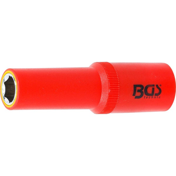 BGS VDE-Steckschlüssel-Einsatz Sechskant Antrieb Innenvierkant 12,5 mm (1/2) SW 12 mm - 72062