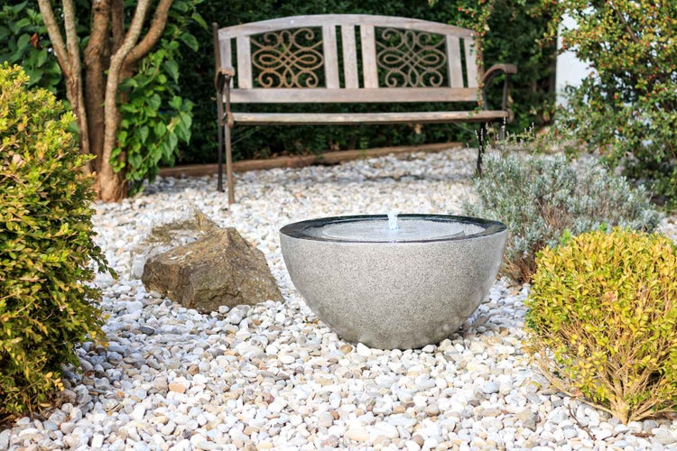 Solar Gartenbrunnen FoBasin Solar 61x30 cm Led 10969