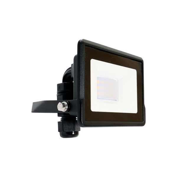 Schwarze LED-Flutlichter - Samsung - IP65 - 10W - 735 Lumen - 4000K - 5 Jahre