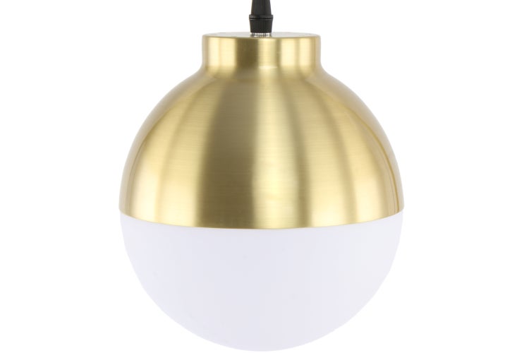 Klassische Stehlampe in Gold, Wohnzimmer Lampe Glas Kugel 160 cm | Wohnzimmer Esszimmer Leuchte