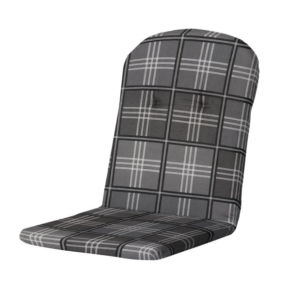 Stuhlauflage Stapelstuhl, Patchy Grey - Ca. 96x45 cm - 4er-Set