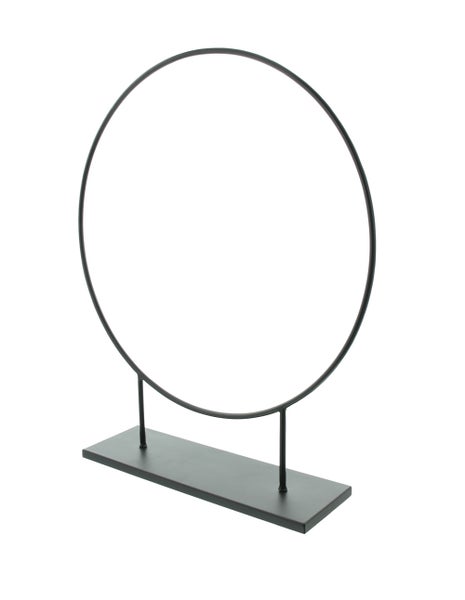 FRANK FLECHTWAREN | Dekoring Noir, METALL, 40 x 10 x 48 cm