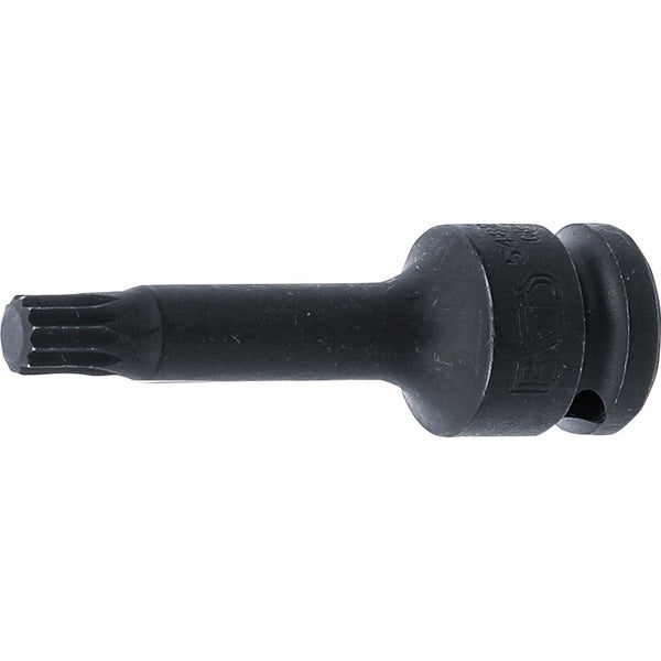 BGS Kraft-Bit-Einsatz Antrieb Innenvierkant 12,5 mm (1/2) Innenvielzahn (für XZN) M10 - 5482-M10