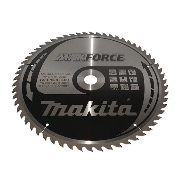 Makita MAKFORCE Sägeblatt 355x30x60Z - B-32421