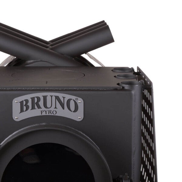 Werkstattofen Bruno Pyro IV mit Herdplatte inkl. Seitenverkleidung Quattro