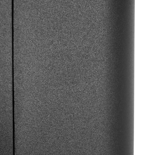 PRIOS Tetje mit Bewegungsmelder (Modern) in Schwarz aus Aluminium (2 flammig, GU10)