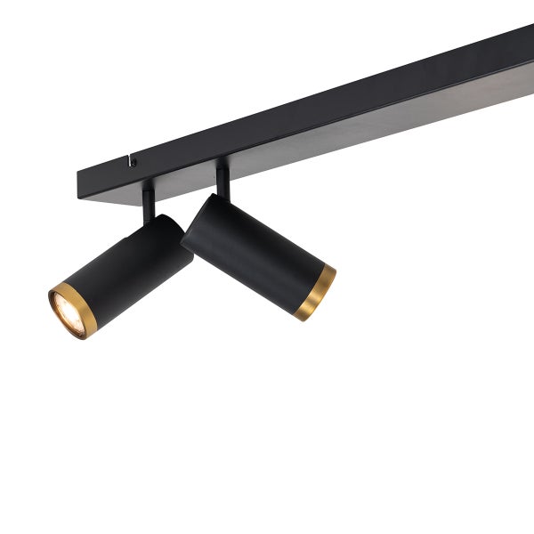 Schienenstrahler mit zwei Leuchten