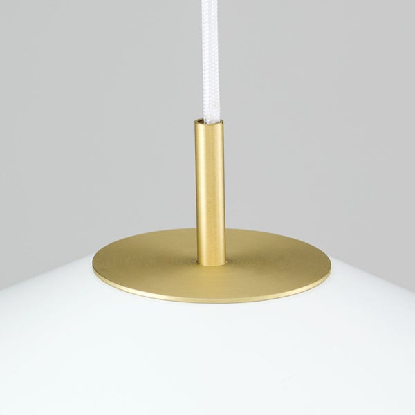 LED Hängeleuchte Gourmet Ø 35 cm Weiß 3000K 22W 1700lm