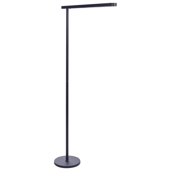 LED Stehlampe PERSEUS Metall Schwarz
