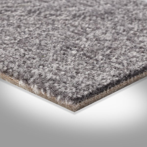 Teppichboden Meterware mit Velours Oberfläche und Textilvlies Rücken 400 cm Breite (Meterware)