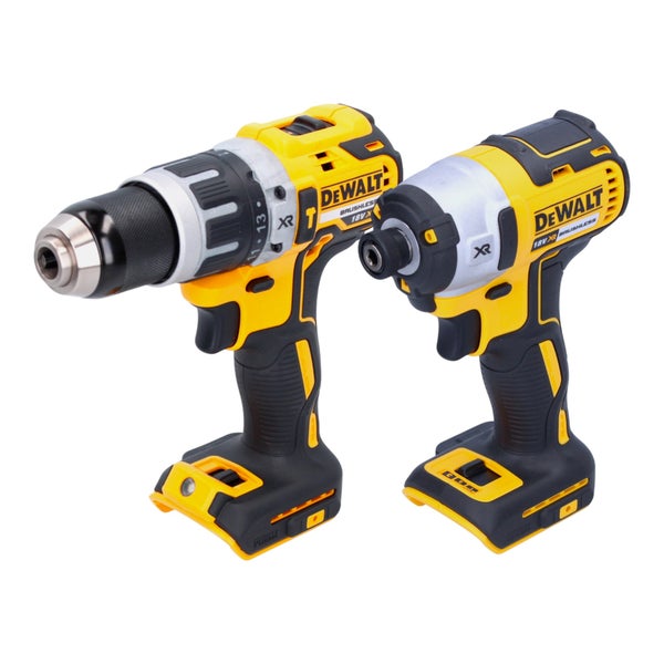 DeWALT Akku-Bohrschrauber und Akku-Schlagschrauber Set, 18 Volt, bürstenlos.