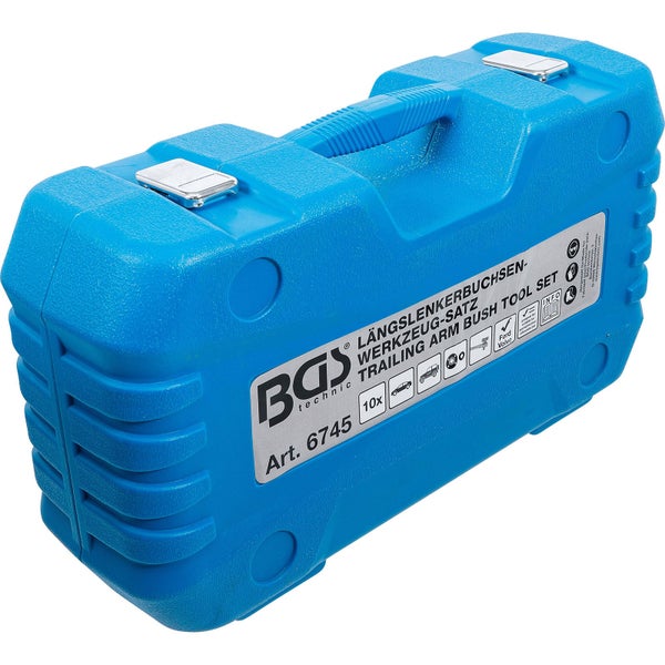 BGS Längslenkerbuchsen Werkzeugsatz in einer Werkzeugkiste