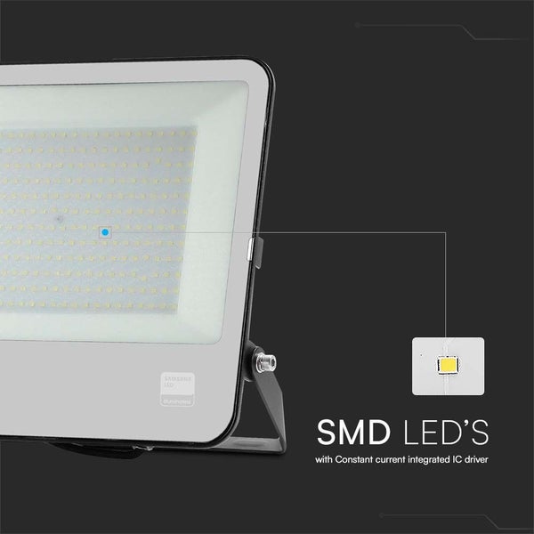 V-TAC VT-44101 - LED-Scheinwerfer - Schwarz - 135lm/w - Samsung - IP65 - 100 Watt - 11480 Lumen -