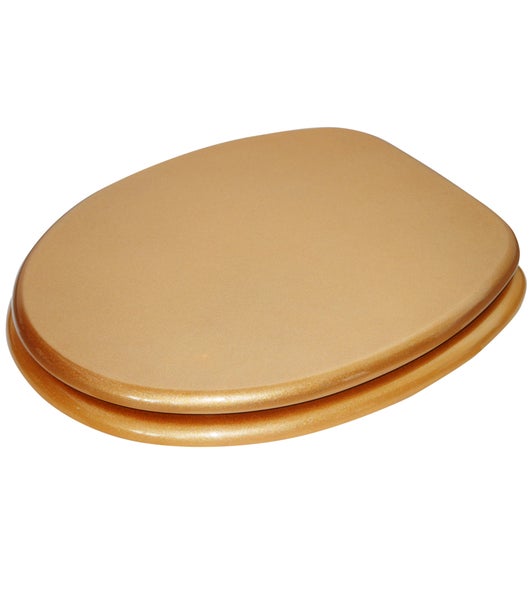 WC-Sitz Glitzer Gold