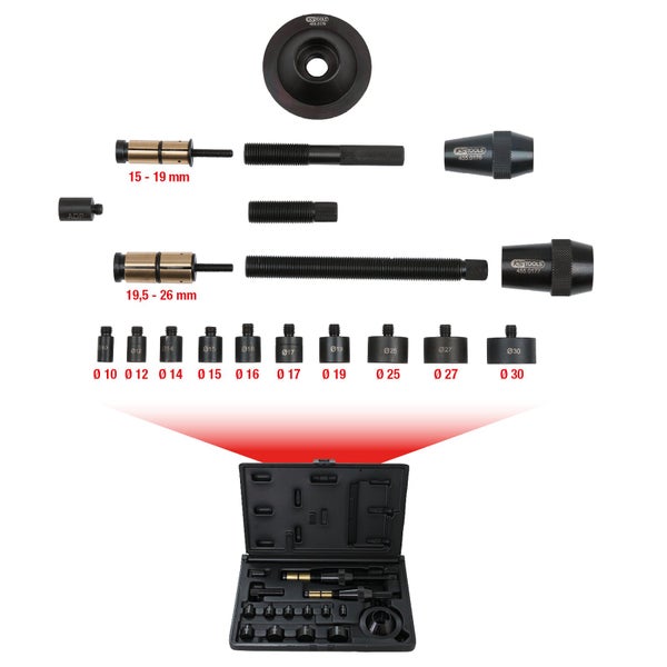 KS Tools Werkzeugsatz zum Ausziehen von Injektoren