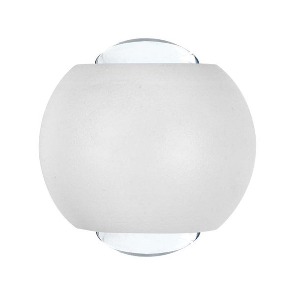 LED-Wandleuchte mit Abmessungen 40 mm x 42 mm.