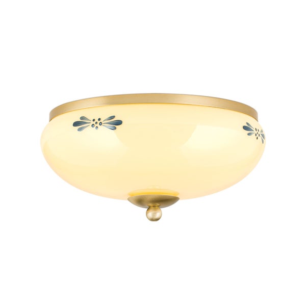 Deckenleuchte LANDHAUS 28 cm champagne