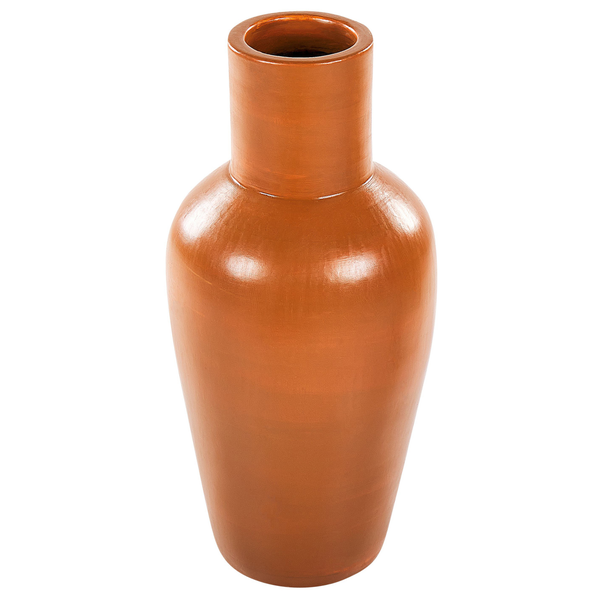 Abmessungen einer Vase: 37 cm Höhe, Öffnungsdurchmesser 9 cm, Durchmesser Boden 20 cm