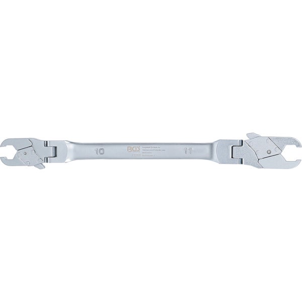 BGS Bremsleitungsschlüssel mit Ratschenfunktion SW 10 x 11 mm - 73360