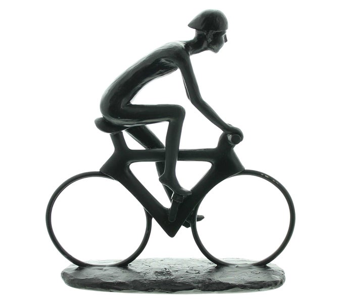 FRANK FLECHTWAREN | Rennfahrer Bike, POLYRESIN, 24 x 7 x 25,5 cm