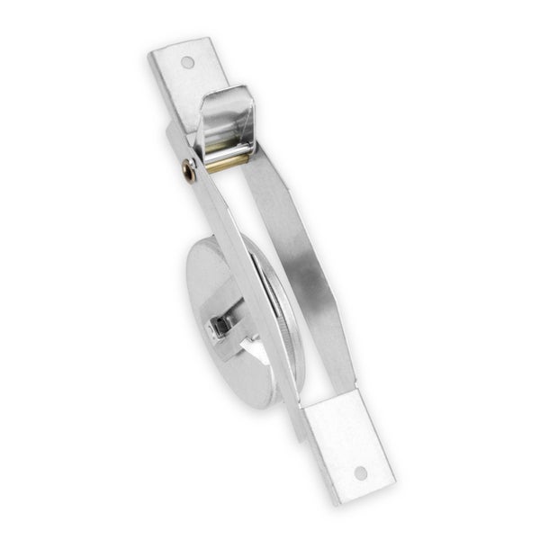 Selve Mini Rollladen-Einlass-Gurtwickler | Lochabstand 154 mm | für 13-15 mm Gurtbreite und 5 m Gurtlänge | weiß