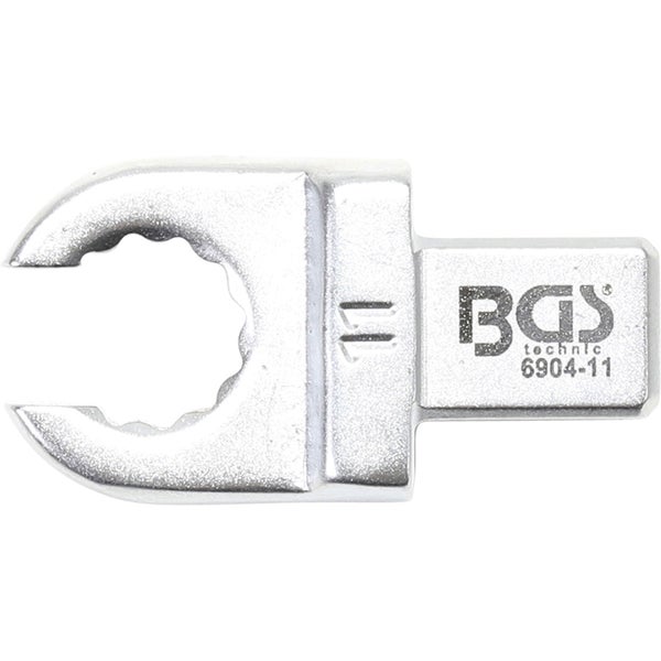 BGS Einsteck-Ringschlüssel offen 11 mm Aufnahme 9 x 12 mm - 6904-11