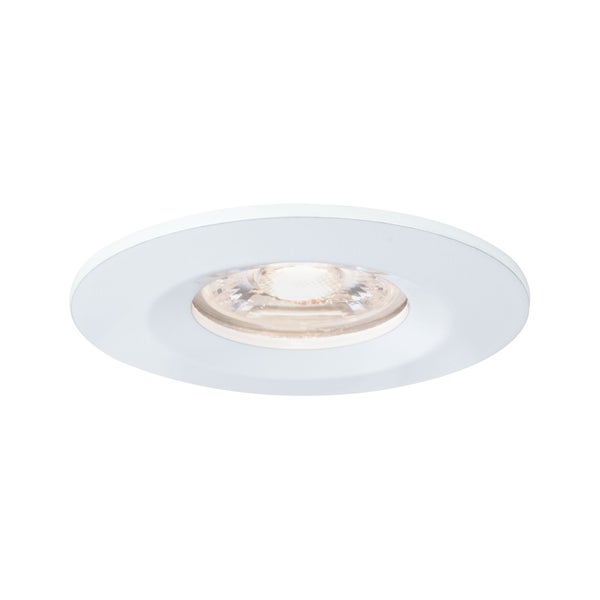 LED Einbauleuchte Nova Mini Coin Einzelleuchte starr IP44 rund 65mm Coin 4W 310lm 230V 2700K Weiß matt