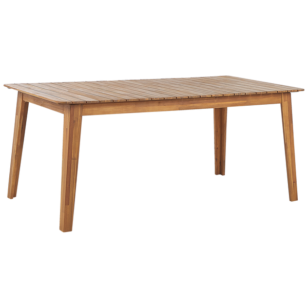 Gartentisch FORNELLI 180 cm 90 cm Akazienholz Braun