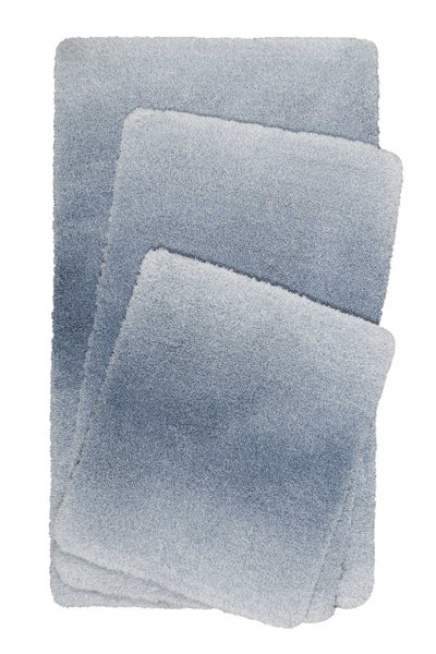 Badteppich Blau meliert Luuk WECONhome Basics 80x150 cm