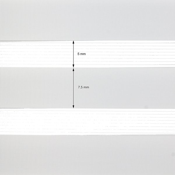 ECD Germany Doppelrollo Klemmfix ohne Bohren 80 x 230 cm Hellgrau, lichtdurchlässig und verdunkelnd, Duo Rollo für Fenster & Türen, Fensterrollo Seitenzugrollo Klemmrollo Sonnenschutzrollo Zebrarollo
