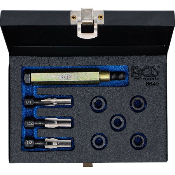 BGS Reparatursatz für Glühkerzengewinde M10 x 1,25 - 8649