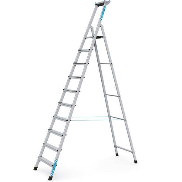 Aluminium Stufenleiter mit zehn Stufen