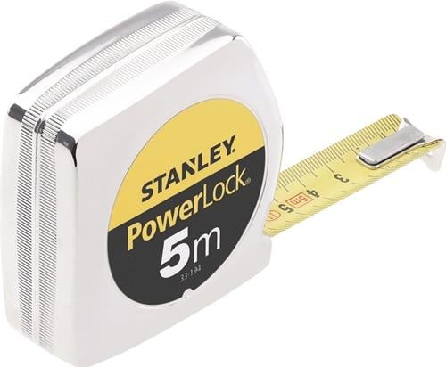 Stanley PowerLock Rollbandmaß mit einer Länge von 5 Metern