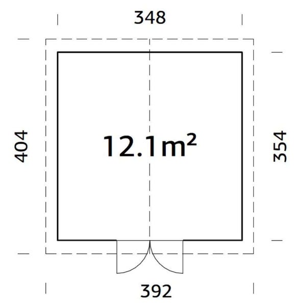 Bollerwagen mit Reflektoren für erhöhte Sichtbarkeit