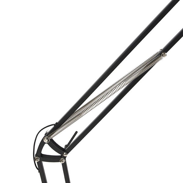 Detailansicht einer Schreibtischlampe mit Federmechanismus